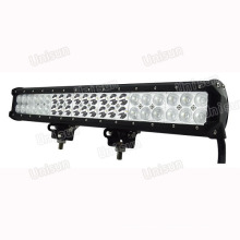 Barra de luz LED impermeable para coche de 50 pulgadas y 324 vatios CREE de doble fila